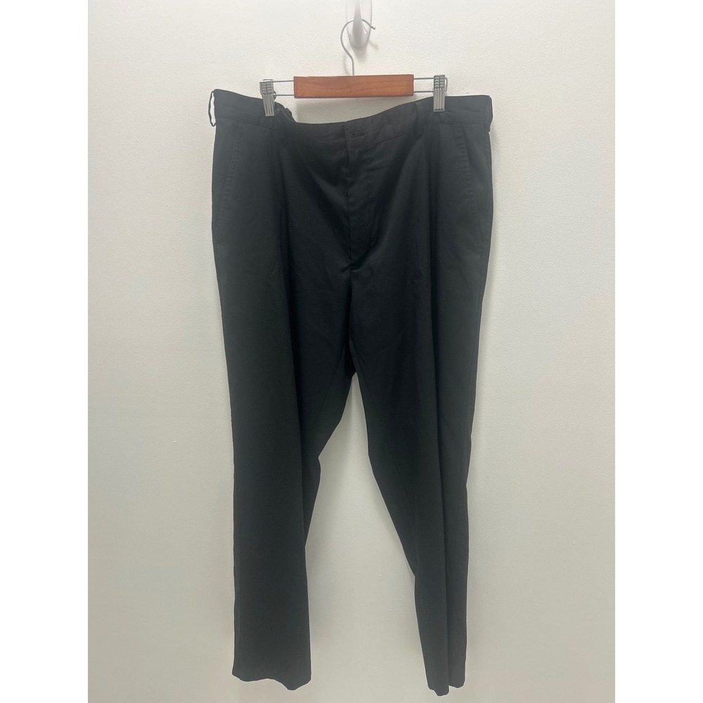 Nike Golf Dri-FIT Mens Black Flat Front Performance Chino Pants 36x32